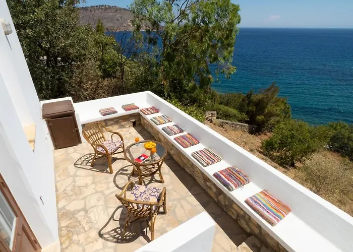 Ivi Front Villa, Leros 빌라 Vromolithos